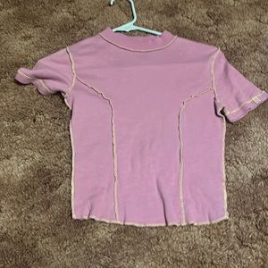Small purple outline top